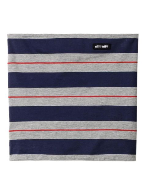 Miu Miu striped top - Green - zdjęcie produktu nr 1