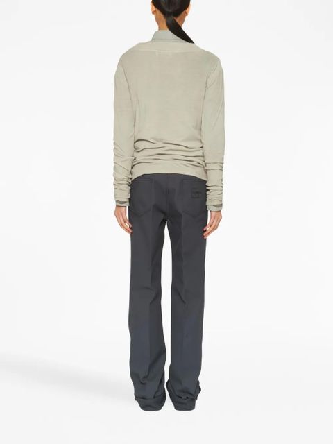 Miu Miu straight-leg trousers - Grey