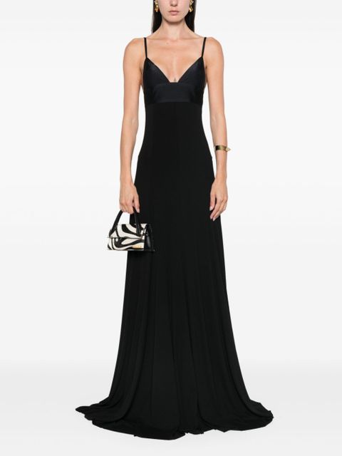 Jacquemus La Robe Spallina maxi dress - Black - zdjęcie produktu nr 2