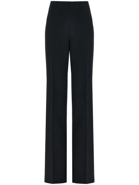 Ferragamo high-waist straight-leg trousers - Black - zdjęcie produktu nr 1
