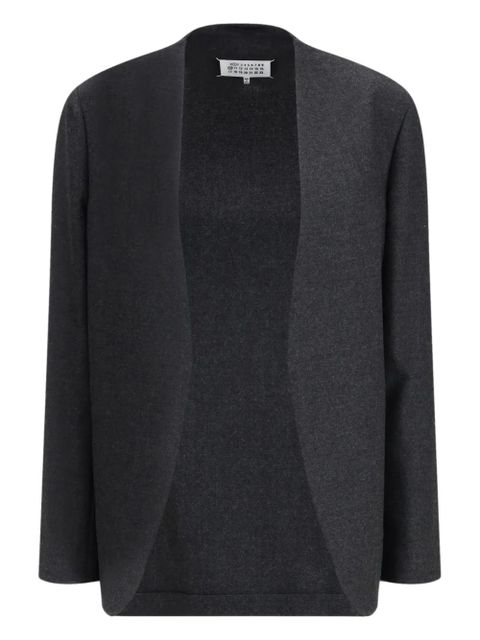 Maison Margiela open-front wool jacket - Grey