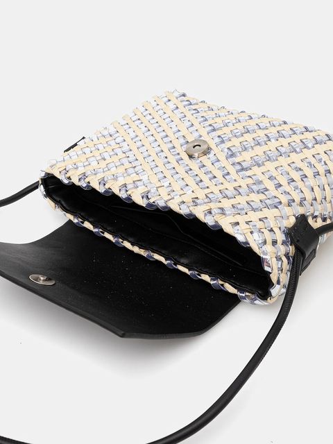 Pepe Jeans torebka BARKER GLOW kolor srebrny PL031612