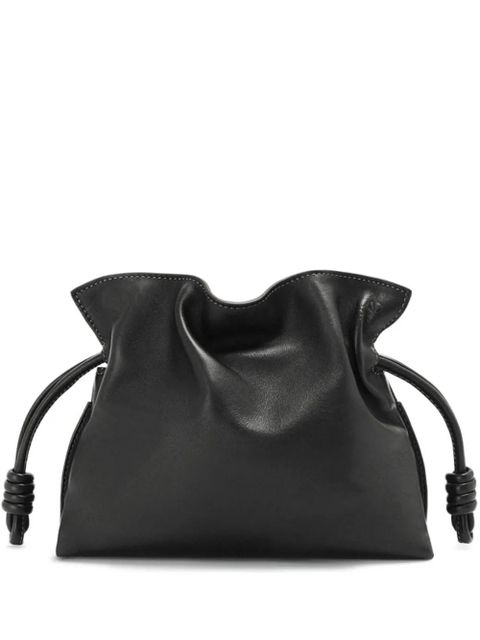 LOEWE mini Flamenco clutch bag - Black - zdjęcie produktu nr 1
