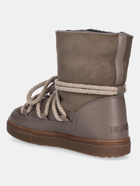 Inuikii śniegowce skórzane CLASSIC HIGH kolor brązowy 3001.002.0032