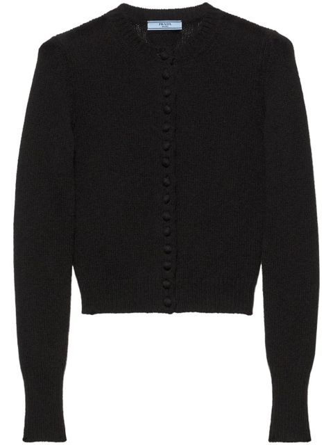 Prada cashmere cardigan - Black
