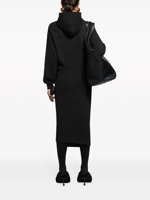 Balenciaga Easywrap hooded dress - Black