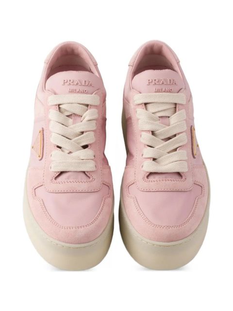 Prada Downtown platform sneakers - Pink