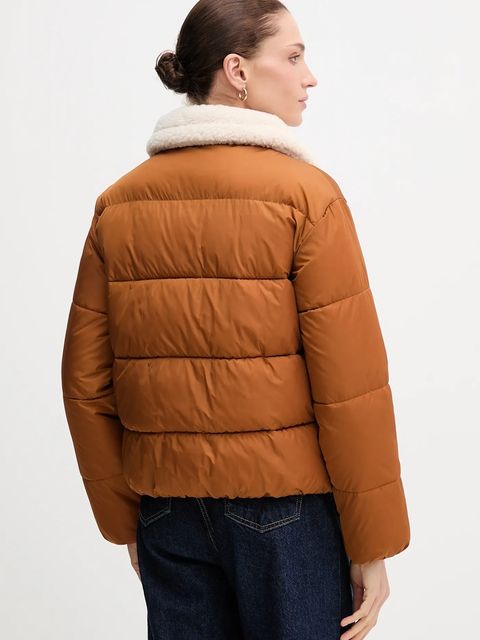 Save The Duck kurtka HONEY kolor brązowy zimowa D32338W.MEGA21