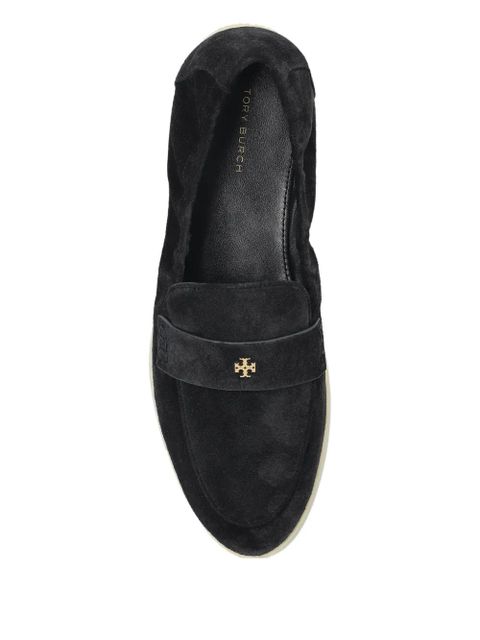 Tory Burch suede slip-on loafers - Blue