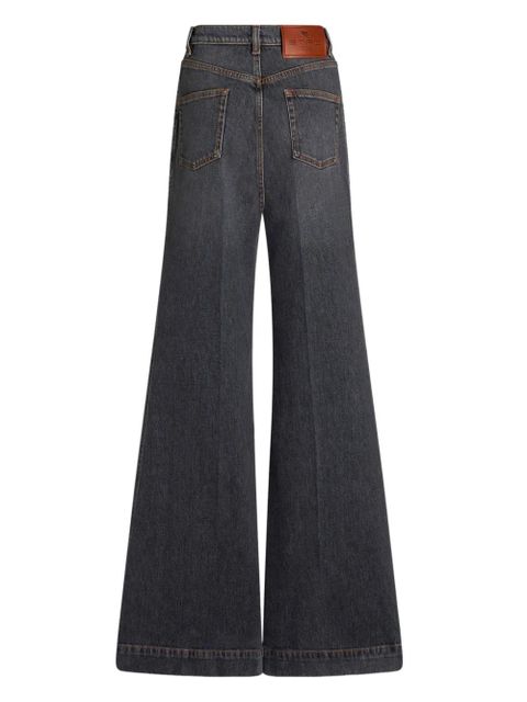 ETRO wide-leg flared jeans - Grey - zdjęcie produktu nr 2