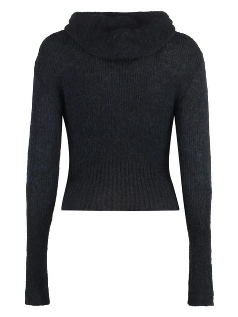 OUR LEGACY knitted hoodie - Black - zdjęcie produktu nr 2