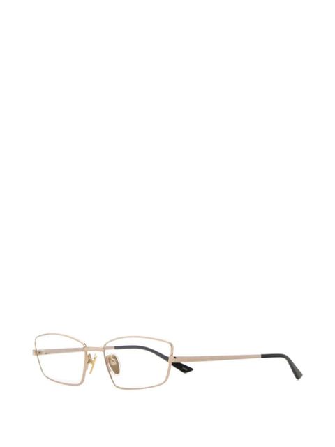 Gucci Eyewear geometric-frame glasses - Silver - zdjęcie produktu nr 2
