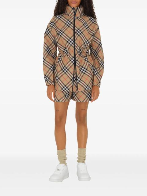 Burberry checked jacket - Neutrals
