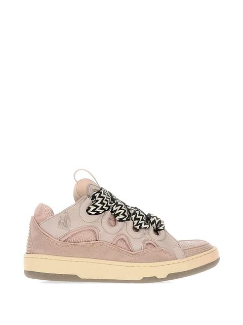 Lanvin printed lace sneakers - Pink - zdjęcie produktu nr 1
