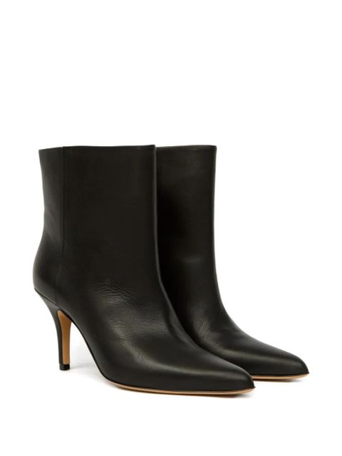 MM6 Maison Margiela Trunk leather boots - Black