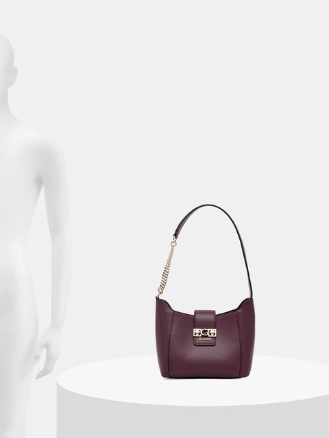 Guess torebka JANE kolor bordowy HWVG98 91010