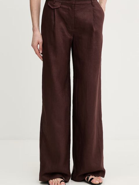 Bardot spodnie lniane