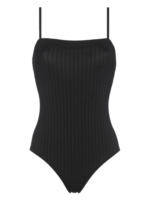 ERES Tropicalia ribbed swimsuit - Black - zdjęcie produktu nr 1