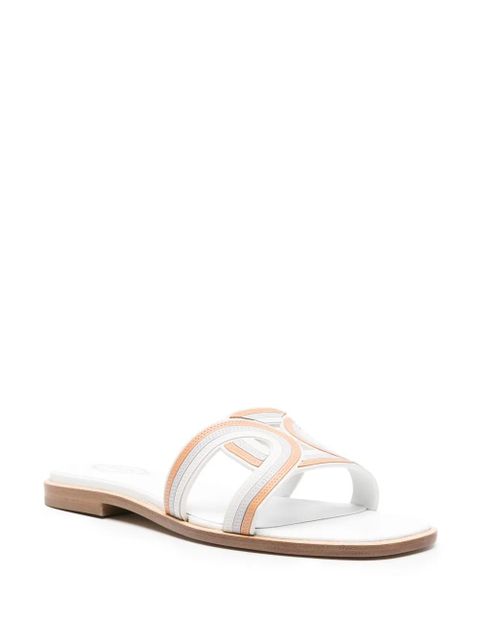 Tod's Kate leather slides - White - zdjęcie produktu nr 2