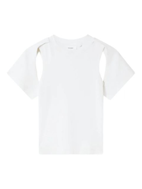 Axel Arigato cut-out short-sleeve T-shirt - White - zdjęcie produktu nr 1