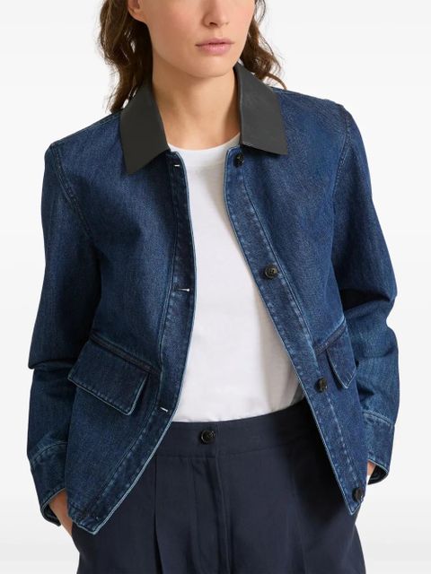 Yves Salomon denim jacket - Blue