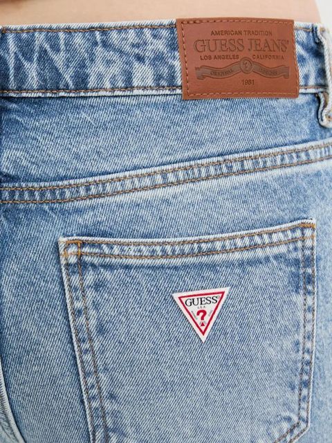 Guess Jeans jeansy damskie high waist W5RA1S D5M4A