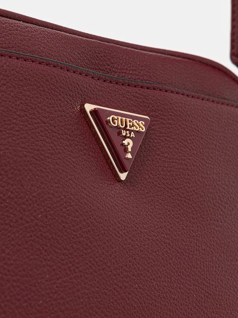 Guess torebka MERIDIAN kolor bordowy HWBG69 74140