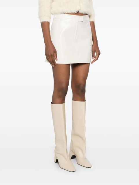 Courrèges Reedition mini skirt - Neutrals
