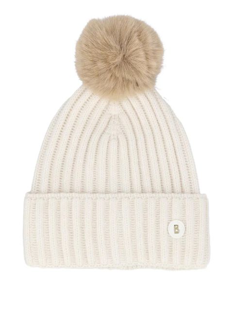 BOGNER pompom logo hat - Neutrals - zdjęcie produktu nr 1