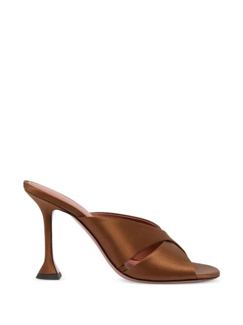 Amina Muaddi Salma cross-over pumps - Brown - zdjęcie produktu nr 1