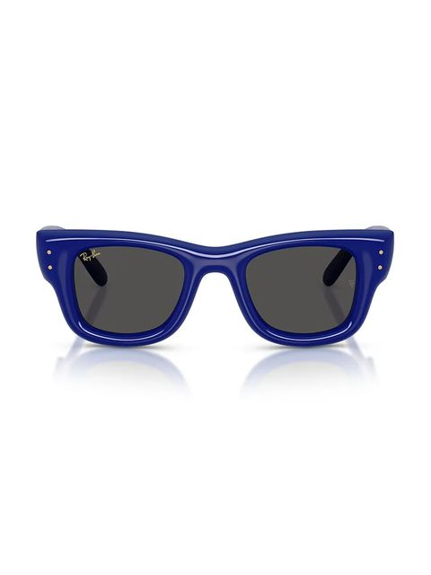 Ray-Ban okulary przeciwsłoneczne kolor niebieski 0RB4940 - zdjęcie produktu nr 2