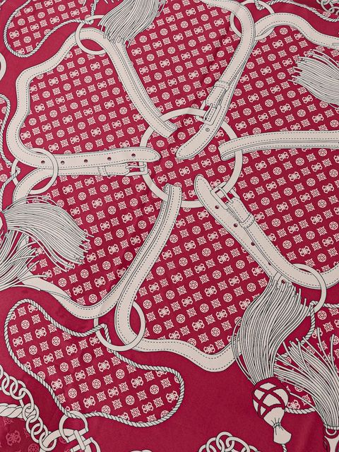 Guess chusta PHOEBE damska kolor różowy wzorzysta AW5340 POL03 - zdjęcie produktu nr 2