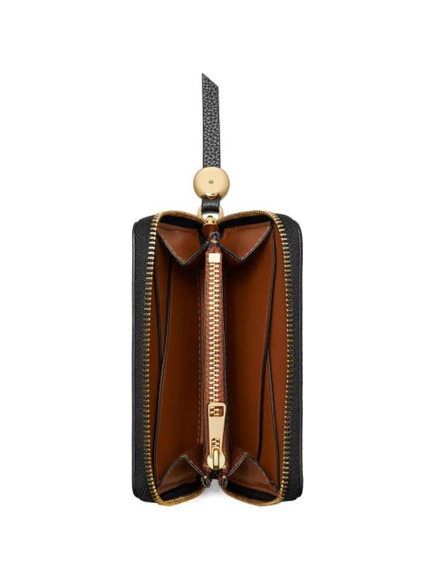 Tory Burch Romy zip fastening medium wallet - Black