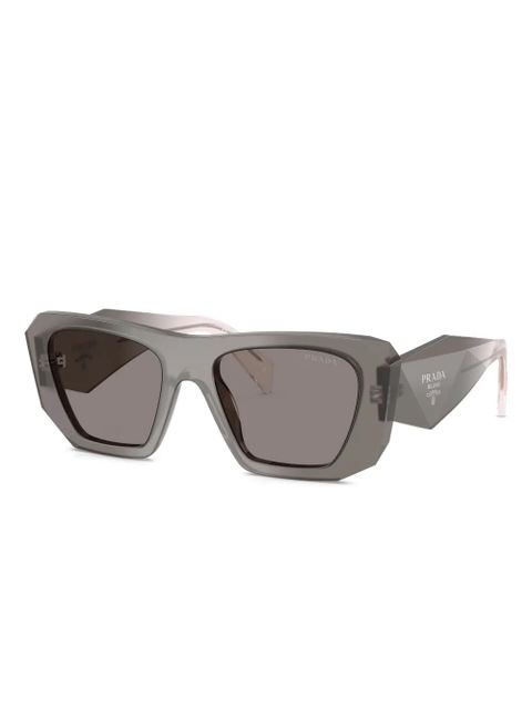 Prada Eyewear Symbole geometric-frame sunglasses - Grey