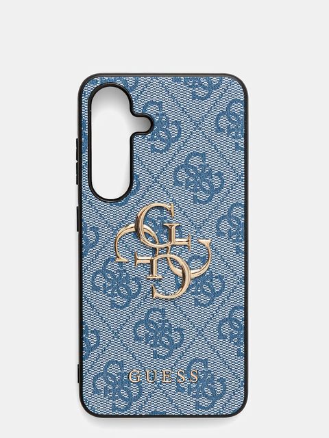 Guess etui na telefon Samsung Galaxy S25 kolor niebieski GUHCS25S4GMGBL - zdjęcie produktu nr 1