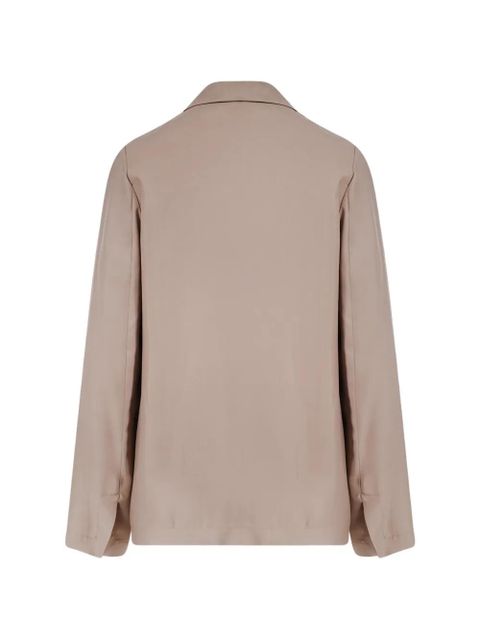 Alysi double-breasted shawl-lapel blazer - Neutrals - zdjęcie produktu nr 2