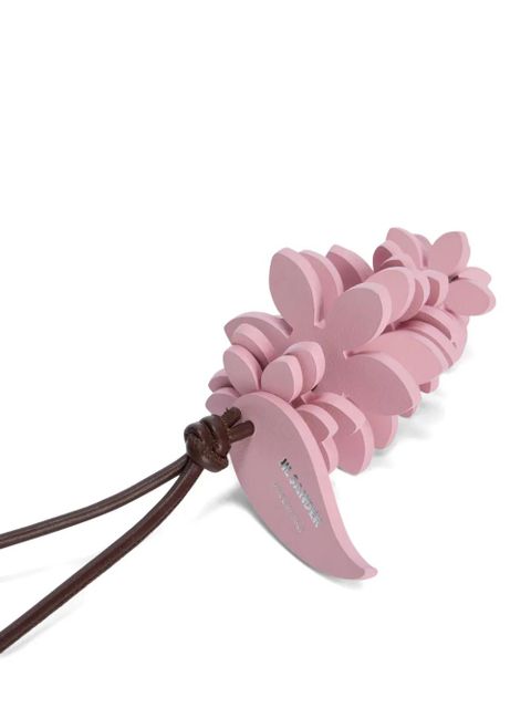 Jil Sander Pine Cone looped-strap charm - Pink - zdjęcie produktu nr 2