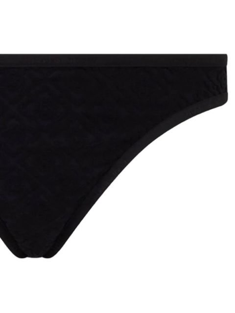 Casablanca monogram bikini bottom - Black - zdjęcie produktu nr 2