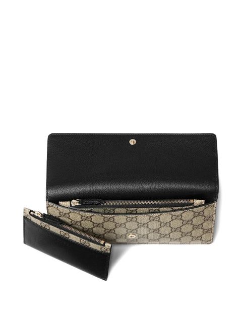 Gucci GG Marmont print wallet - Neutrals