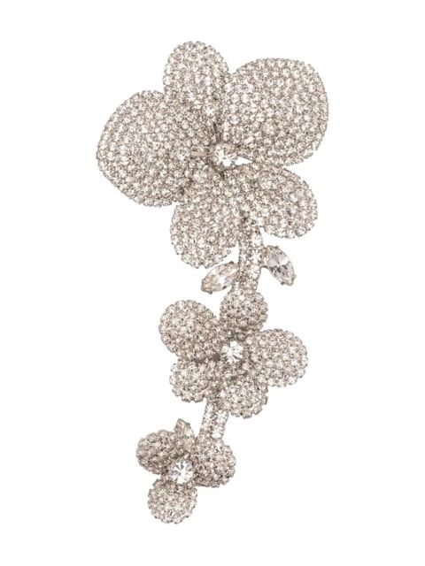 Jennifer Behr Orchid Vine brooch - White - zdjęcie produktu nr 1