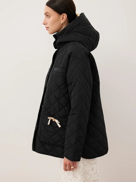 Bizuu kurtka NAYLA kolor czarny przejściowa NAYLA CZARNY