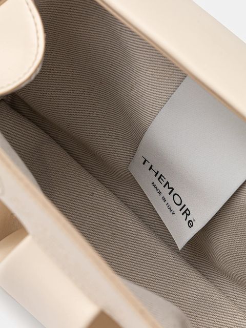 Themoire torebka kolor beżowy TMCOAFN81