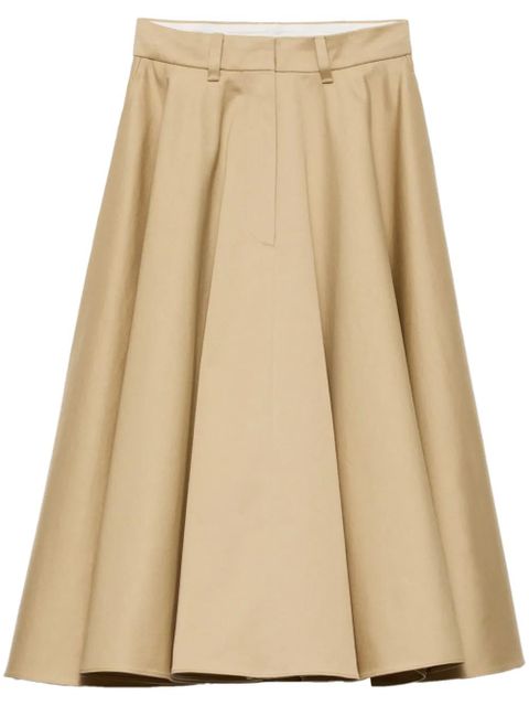 Prada chino midi skirt - Neutrals - zdjęcie produktu nr 1