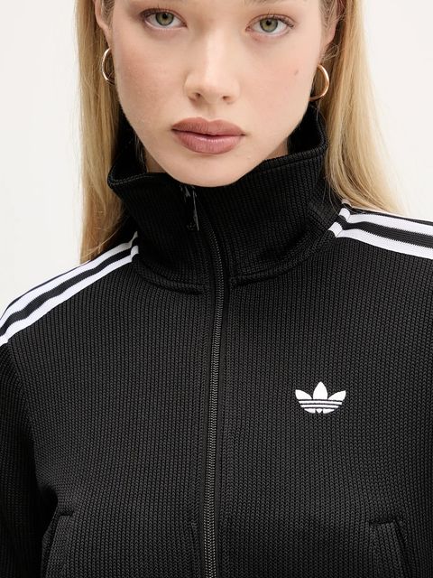 adidas Originals bluza Firebird damska kolor czarny z nadrukiem JY2613