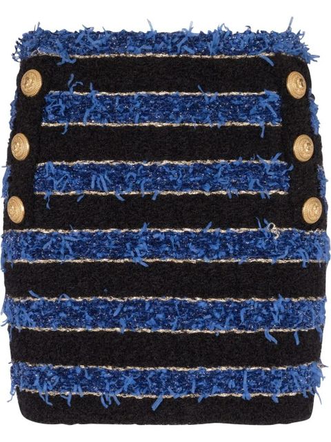 Balmain button-detail pencil skirt - Black - zdjęcie produktu nr 1