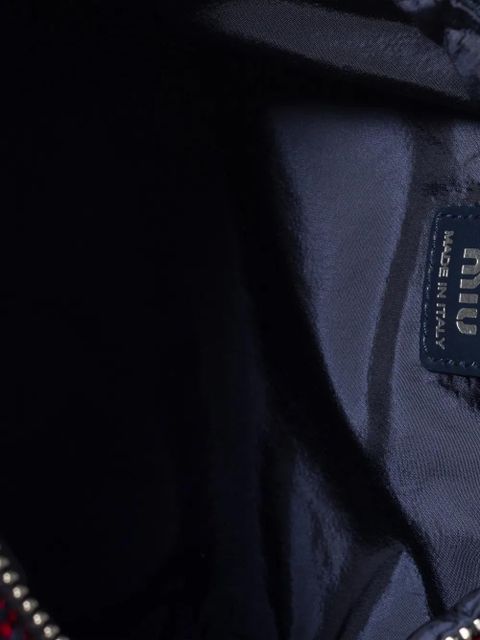 Miu Miu crochet pouch - Blue