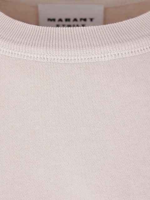 MARANT ÉTOILE Sauria draped sweatshirt - Neutrals