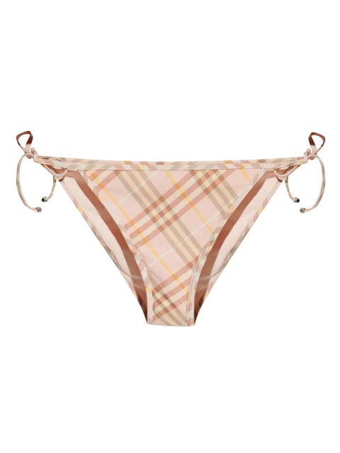 Burberry IP Check bikini bottoms - Neutrals - zdjęcie produktu nr 1
