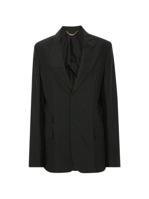 Victoria Beckham single-breasted blazer - Black - zdjęcie produktu nr 1
