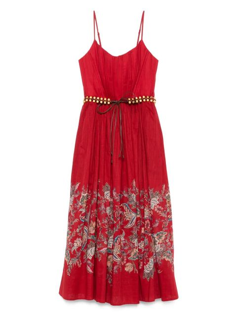 ZIMMERMANN cotton dress - Red - zdjęcie produktu nr 1